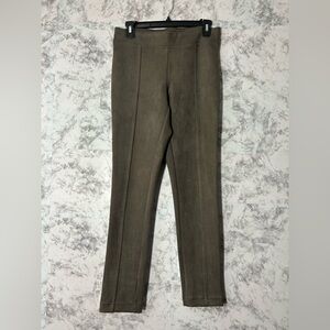 Andrew Marc Taupe Suede Pants Sz XS EUC